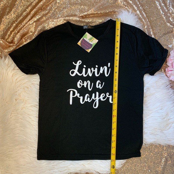 [Living On A Prayer] Soft Tee - Picture 2 of 4